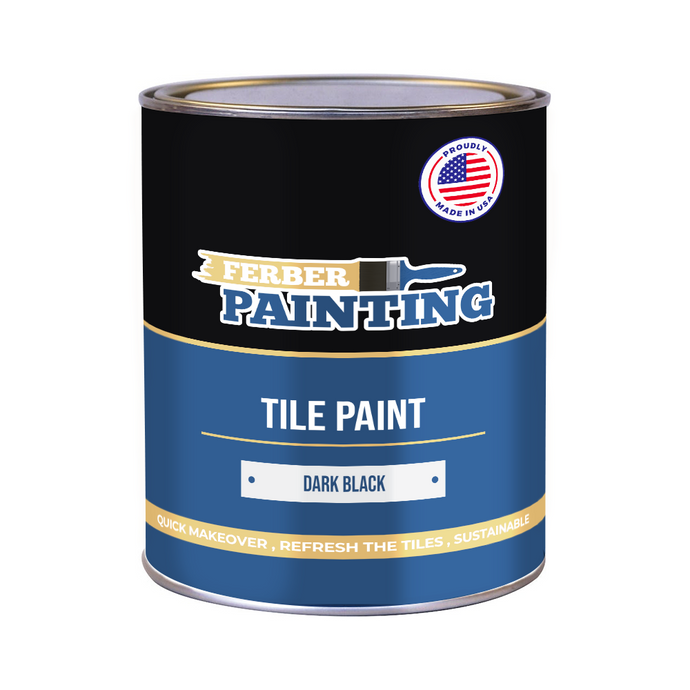 Tile Paint Dark black