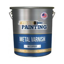 Metal varnish