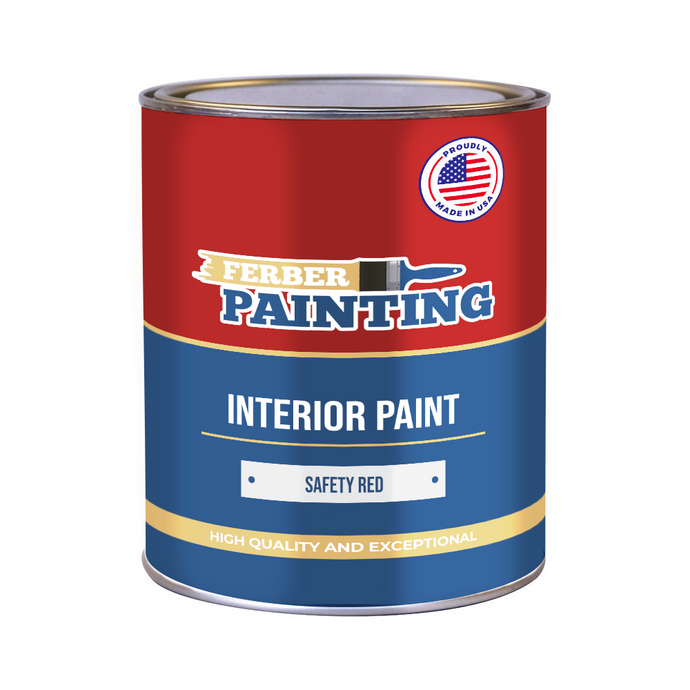 Interior Paint Safety red