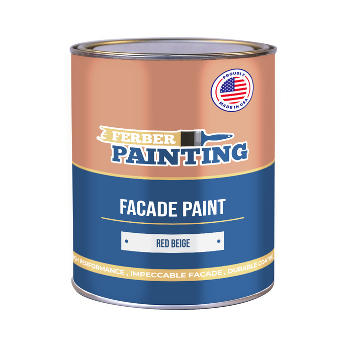 Facade Paint Red beige